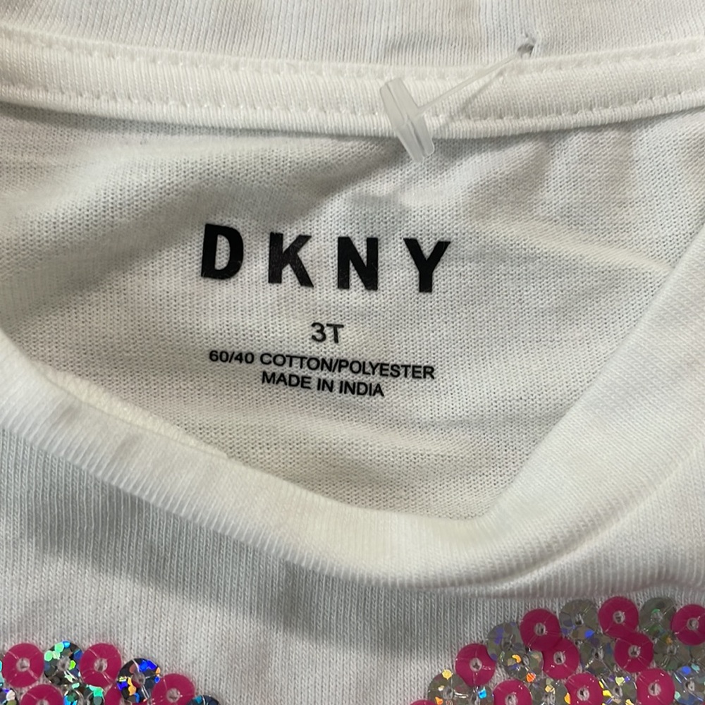DKNY girls top size 3T - Picture 2 of 5